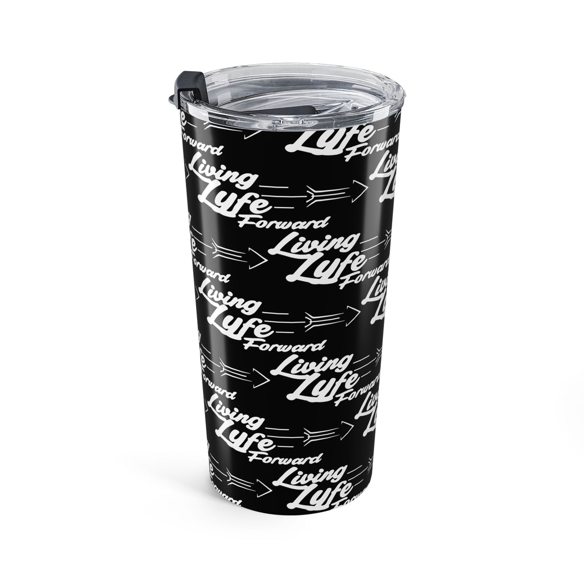 Inspirational 20oz Travel Tumbler - Living Lyfe Forward
