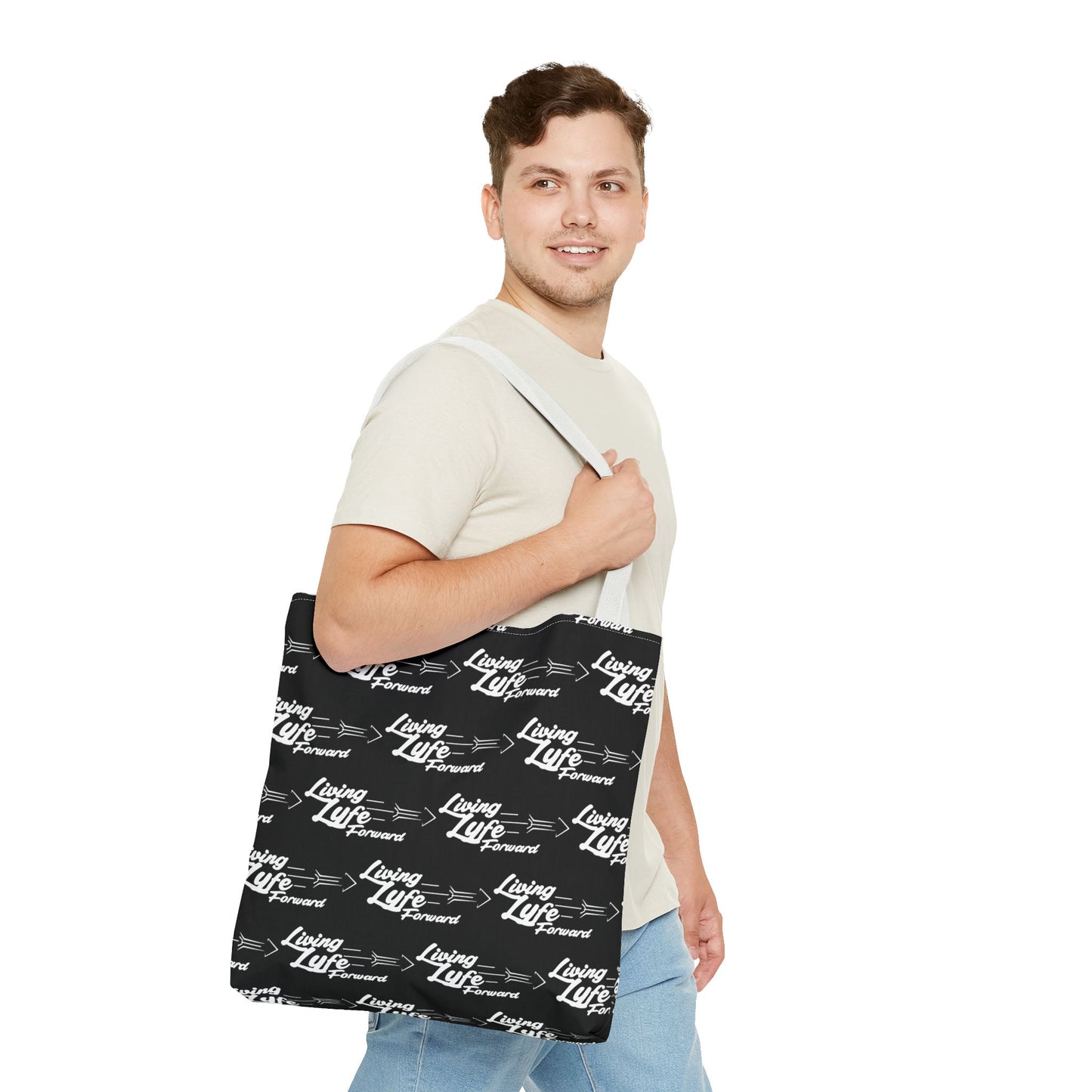 Inspirational Living Lyfe Forward Tote Bag