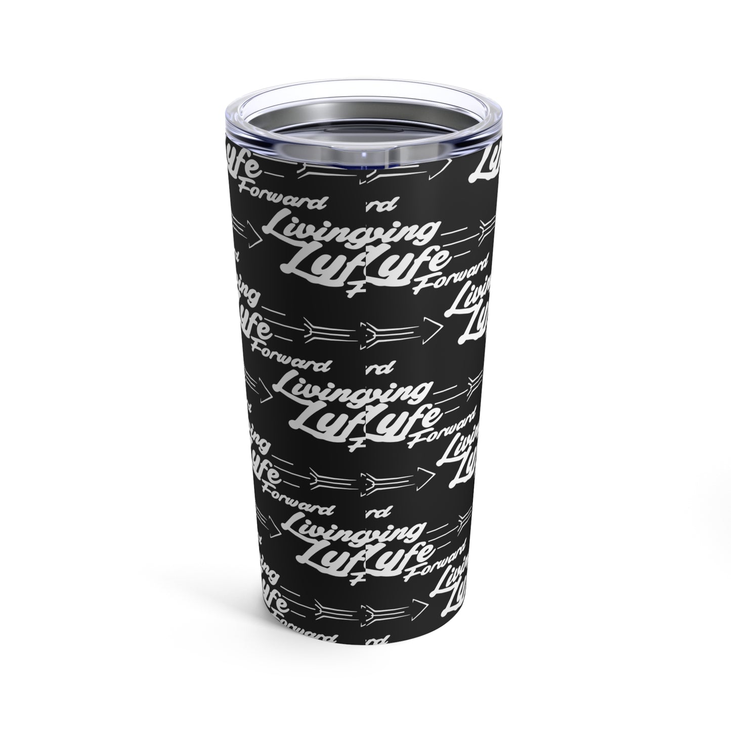 Inspirational 20oz Travel Tumbler - Living Lyfe Forward