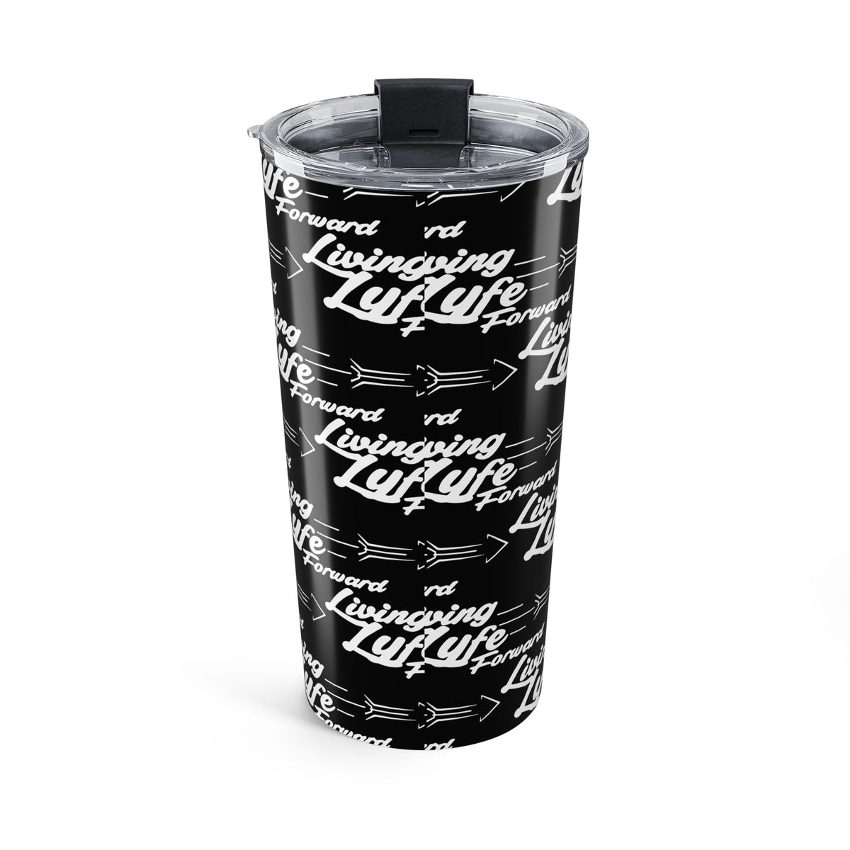 Inspirational 20oz Travel Tumbler - Living Lyfe Forward