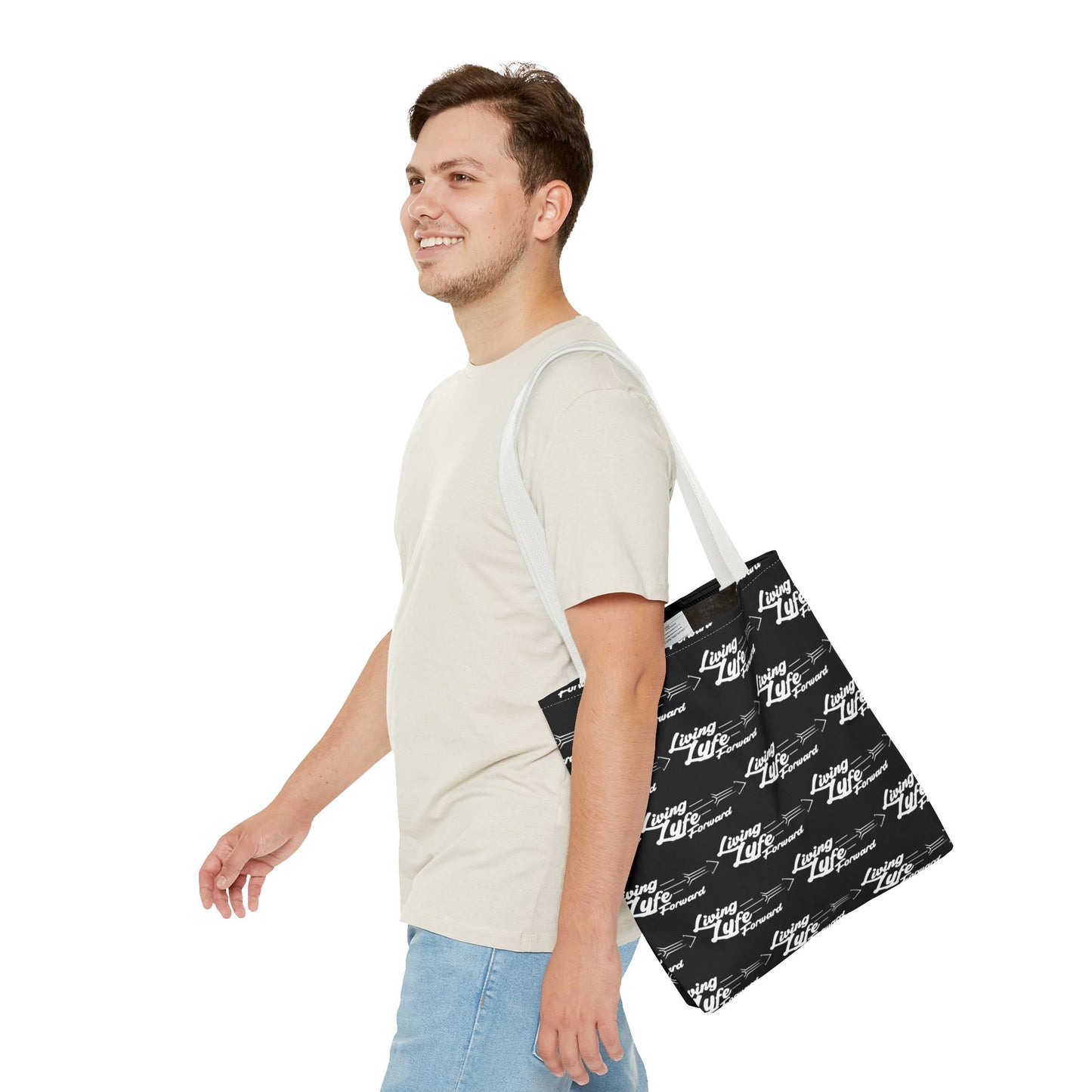Inspirational Living Lyfe Forward Tote Bag