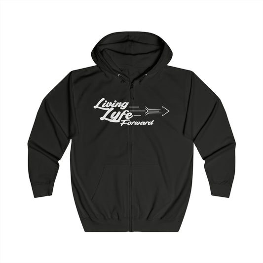 Living Lyfe Forward Unisex Full Zip Hoodie