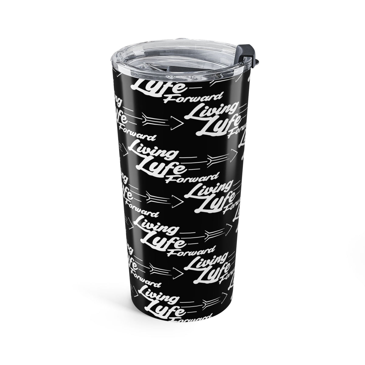 Inspirational 20oz Travel Tumbler - Living Lyfe Forward