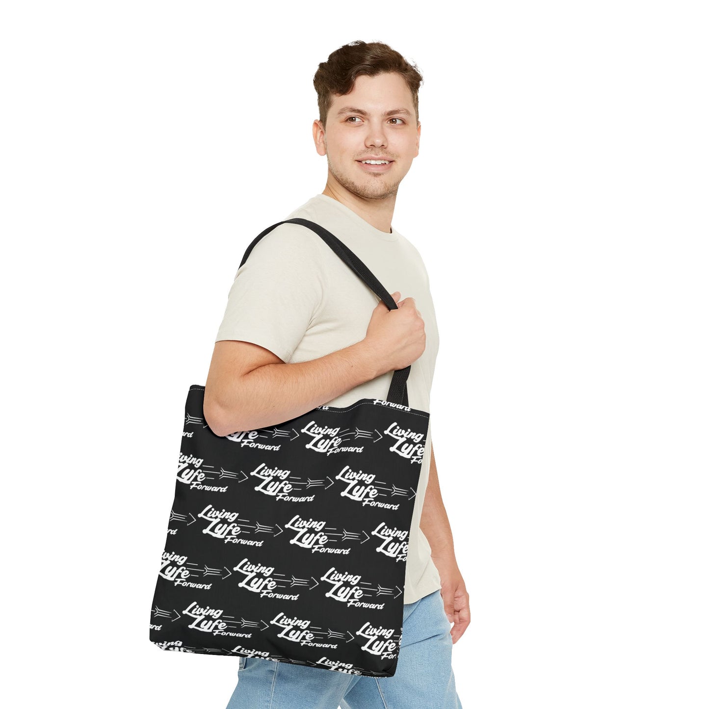 Inspirational Living Lyfe Forward Tote Bag