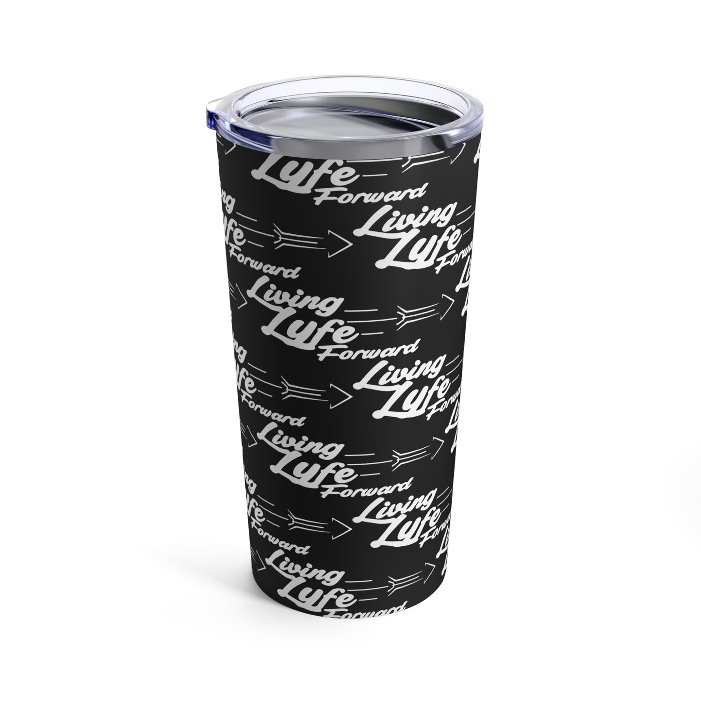 Inspirational 20oz Travel Tumbler - Living Lyfe Forward