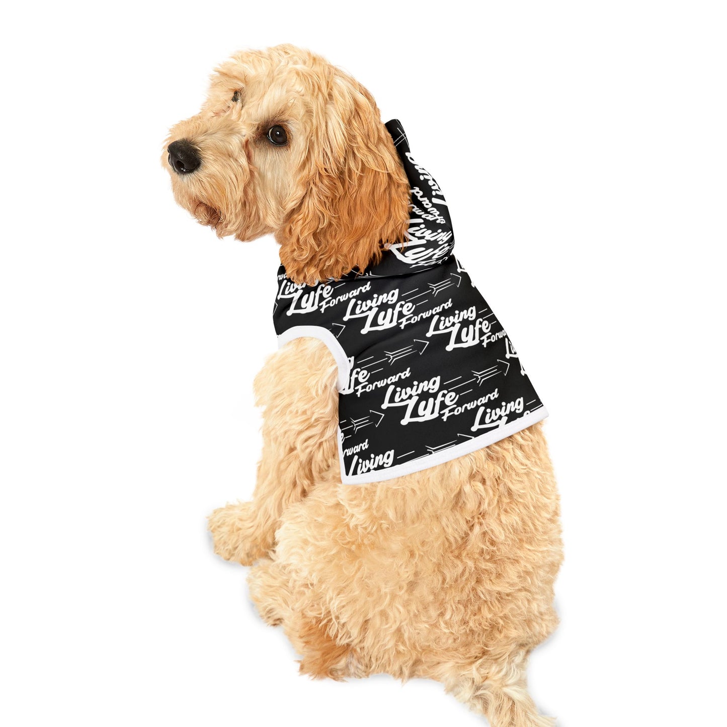 Living Lyfe Black Pet Hoodie -