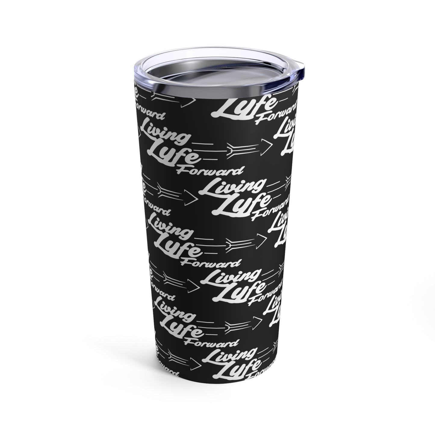 Inspirational 20oz Travel Tumbler - Living Lyfe Forward