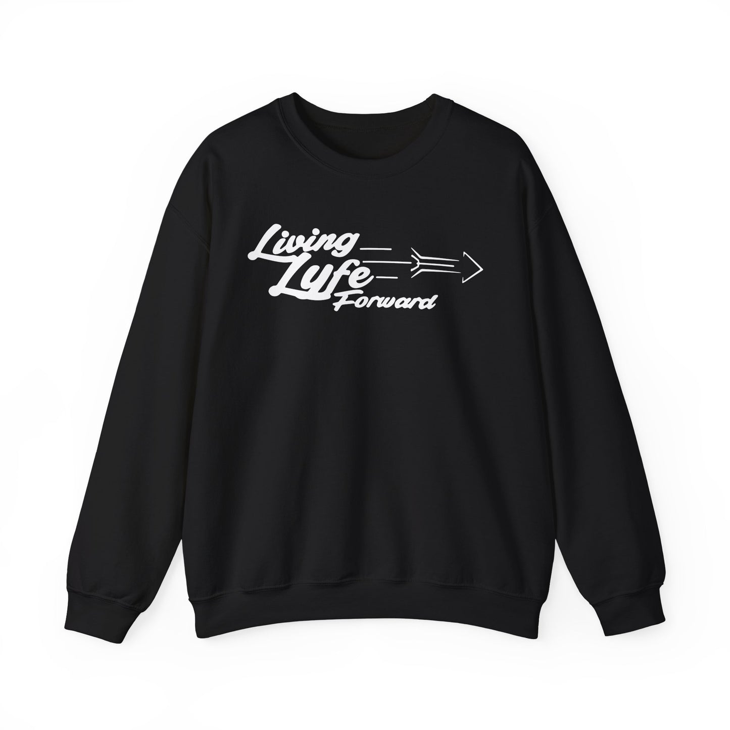 Living Life Forward Crewneck Sweatshirt - Unisex Heavy Blend