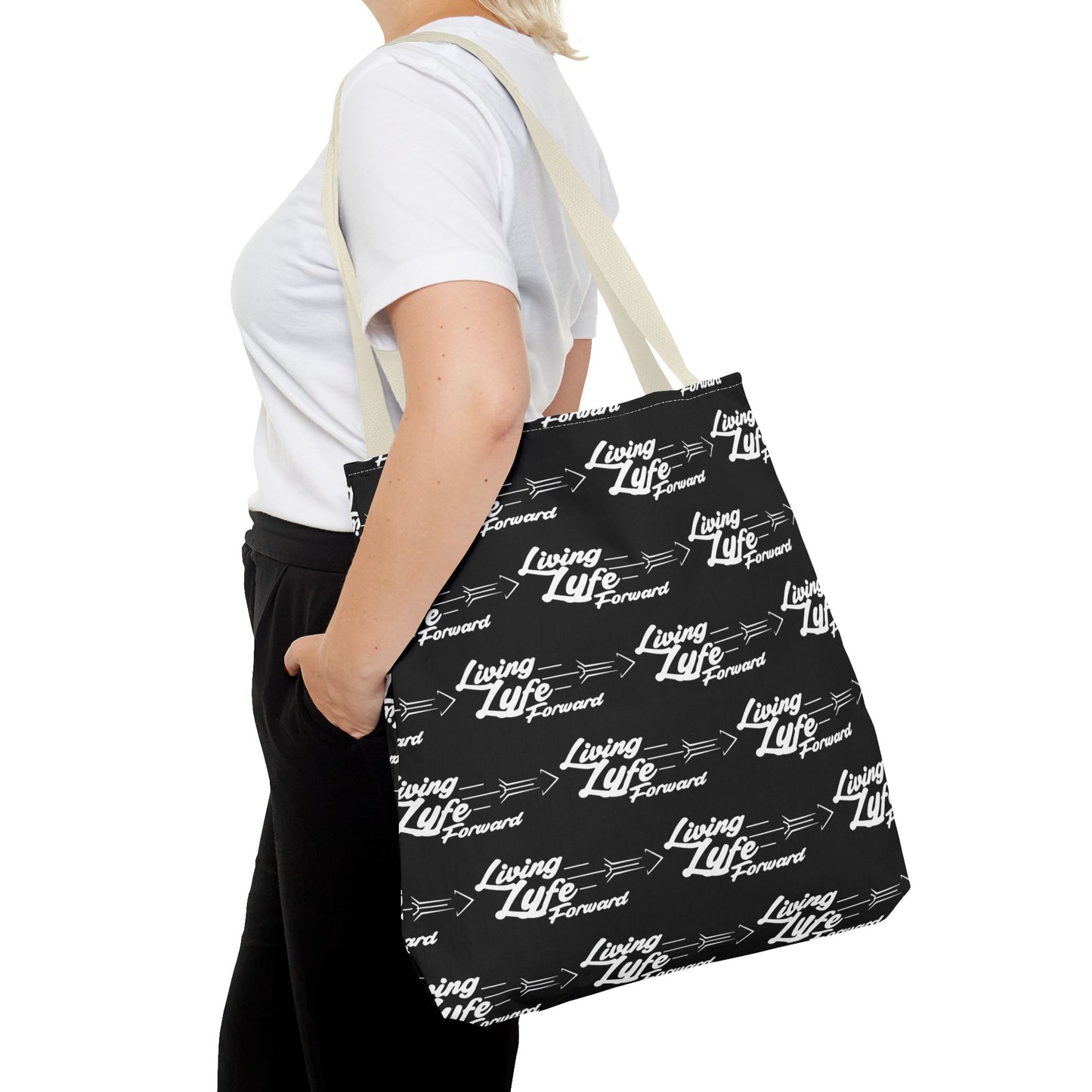 Inspirational Living Lyfe Forward Tote Bag